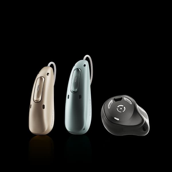 Hearing aid in hand